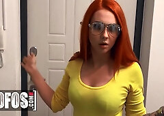 Red Kitekat In Sneaks Around With Her Bfs Friend And Gets Her Pussy Pounded Like Never Before