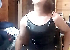 Sissy dildo masturbate