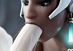 See Symmetra have a fun a large thick knob unfathomable in her butt in this detailed CG Overwatch animation. Intensive anal sex, butt stretching, and 