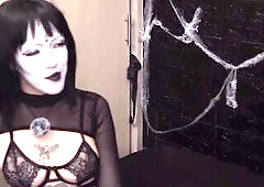 The Halloween party was boring, so we had more excellent have sex.