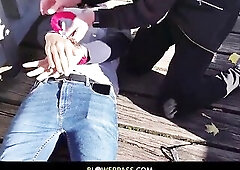 Breasty cheerleaders Vera Jarw and Lady Gang are complaining to their teachers,