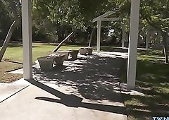 Muscle twink anal sex with facial