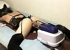 Machine fuck handsfree orgasm
