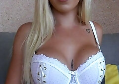 Big boobs webcam slut toys her asshole