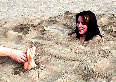 Naughty bimbo unbelievable tickling fetish