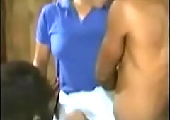 Jeannie Pepper and Purple Excitement Assist FM Bradley Bust a Large-Time Nut Over Jeannie Pepper's Very Worthy Booty