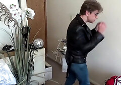 Motorcycle Romantic Man Cock Hunt!