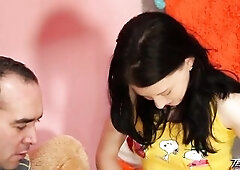 Teenyplayground - Ultra slender teen with cute boobs screw hard