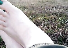 Country Hunk Painted Feet, Trans Cowboy