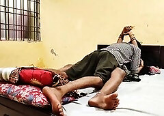 Indian aunty Vija gets it on with a young guy in a wild session