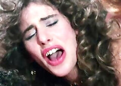 Francois Papillon in fuckfest scene with Nina Hartley, Chris Pursue, Keli Richards & greater quantity 80´s pornstars