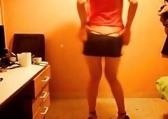 Spanish crossdresser dancing