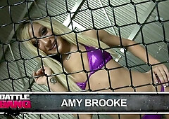 Fighting and fucking with the stunning blonde Amy Brooke
