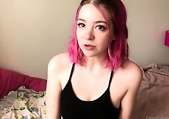 Beauty small tit amateur teen masturbating her shaved pussy