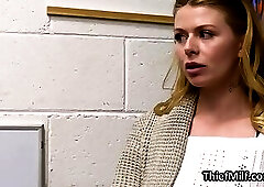 Officer Billy enjoys grabbing milfs big juggs