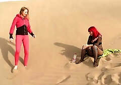 Lesbo Dunes Pony Riding Mega Extraordinary