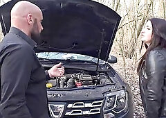 Lady Elisa Sucks Off Jean Pallett in Public Car Park