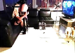 TS Melissa Glamour Fucks And Gets Sucked By Nasty Sissy CD