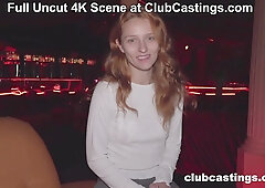 Shy Redhead Wants to be a Stripper by ClubCastings