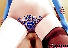 Elf Manga Angel With Blue Eyes CG Anime – Pink Vagina Missionary, Hardcore Anal Piledriver Creampie In Babe Choose two