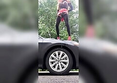 Car Watersports..... Pursue Me On Twitter @ Onlyfans @ Liyah1703