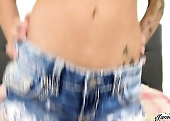 JamesDeen - LUSTFUL SMALL AMATEUR KIMBER VEILS LASTLY GETS HER SNATCH STRETCHED OUT ON CAMERA