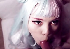 Screwing a large-booty comics student