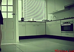 Femdom cuckold humiliation before going out