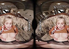 VR Conk: Breasty Ashley Graham Gives A Sloopy Oral And Rides Your Wang In A Cosplay Parody - VR Porn