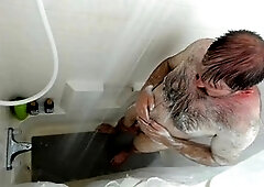 Men masturbating solo, straight guy, hairy dilf