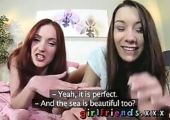 Girlfriends Sexy angels livecam show for ally