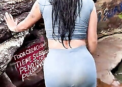 screwing a stranger for cash in the river