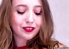 Booty fisting a pervert blond