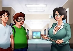 Fresh stepmom gets animated in summertime saga