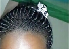 Ugandan babe recorded talking on phone with wet pussy after sex