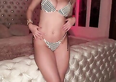 Glamorous Colombian woman with large titties gets wildly banged in her bedroom! Abby Lovee7