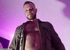 Suspended Spoken Boy Wade Wolfgar in a Breeding Roleplay Solo