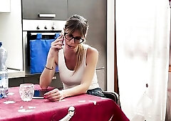 Goo Therapy Is the Stepaunt's Final Chance to Recover From Depression: Will This babe Convince Her Stepnephew to Give Her His Semen?