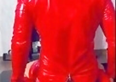 Old latex suit