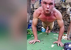 Training To Have A Big Dick And A Perfect Body