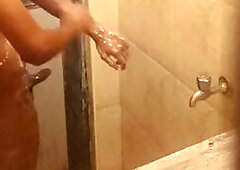 Indian boy Full nude bath caught in cam