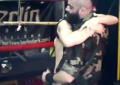 Bearded Master Enslaves Boy and Puts Him Through Extreme BDSM in a Dungeon. CBT, Spanking,