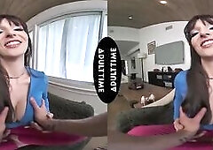 UP CLOSE VR - Lexi Luna Teases Her Large Titties And Exposed Feet In advance of Hawt POV Hardcore Bang