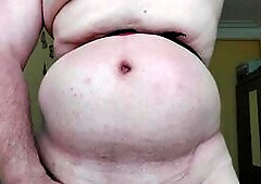 Belly punching belly bondage