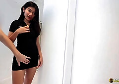 JohnTronX - Great blowjob and cowgirl sex in POV with a gorgeous amateur babe: Porn