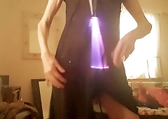 crossdressing and stroking