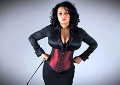 Pudgy mistress in POV