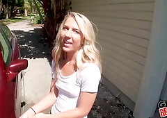 Maddison Hardy, Kiara Knight And Aaron Wilcoxxx - Car Wash Cuties