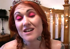 Naughty Tattooed Bride Wants An Anal Fuck From Her Hookup On Her Wedding Day