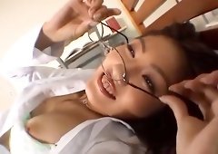 Hot Aki Anzai gets her wet cunt smashed while she moans loudly